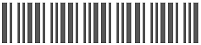 (LARGE HORIZONTAL BAR CODE)